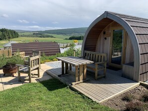 Luxe huisje, en-suite badkamer | Terras