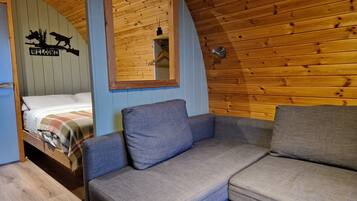 Hypo-allergenic bedding, individually decorated, individually furnished