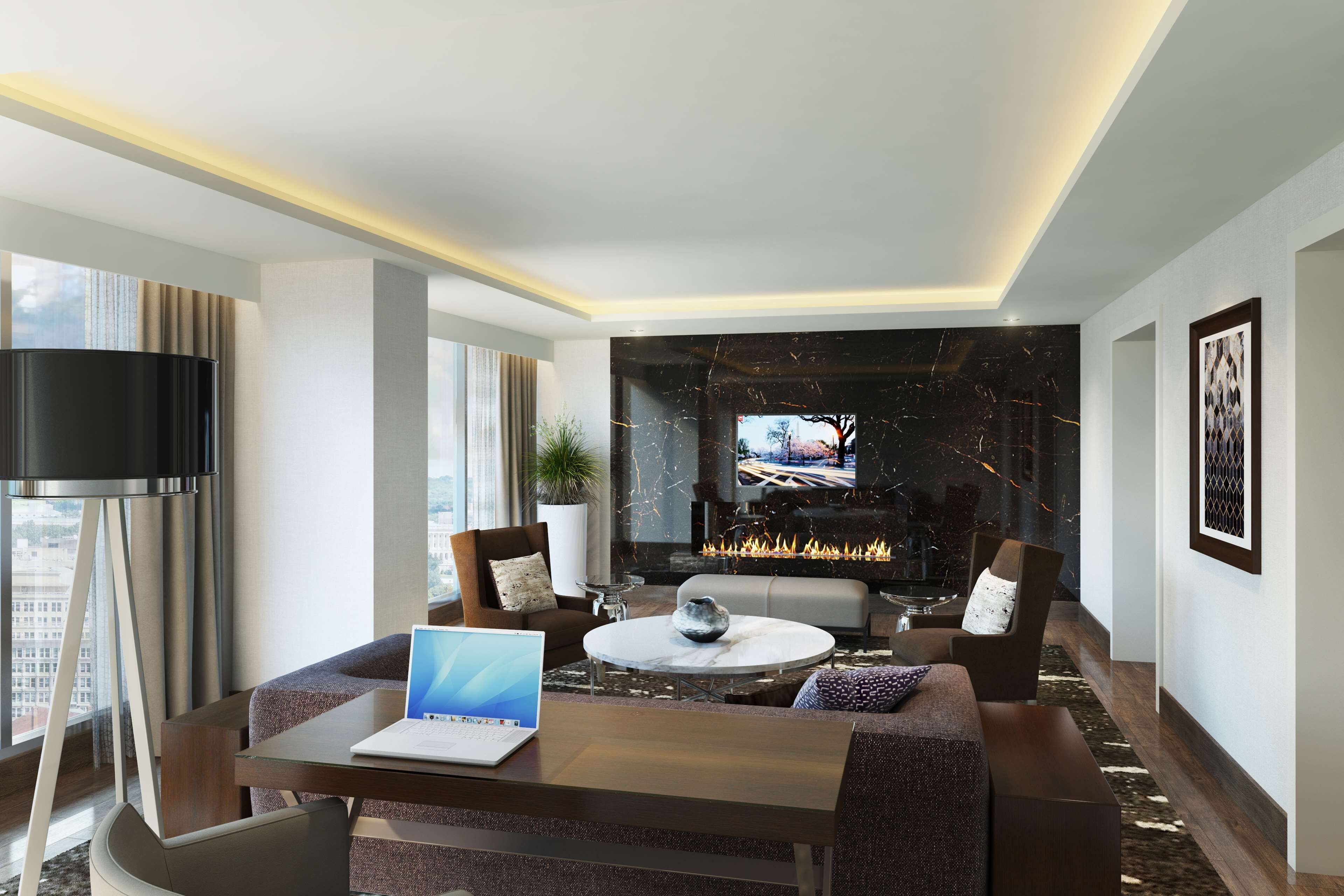 hypo-allergenic bedding, in-room safe, desk, laptop workspace