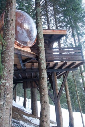 Exterior - Cabane Entre Terre et Ciel (Saint-Nicolas-la-Chapelle)