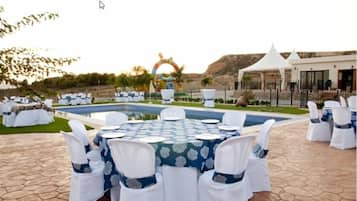 Zona para eventos al aire libre
