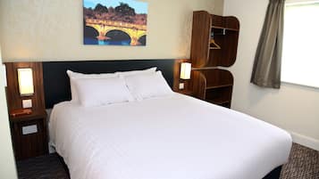 Desk, iron/ironing board, free WiFi, bed sheets