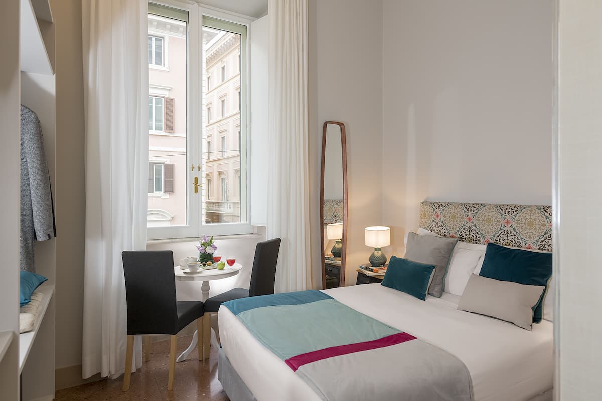 Economy-Zimmer | 7 Schlafzimmer, Daunenbettdecken, Zimmersafe, Bügeleisen/Bügelbrett