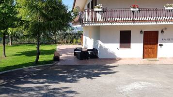 Façade de l’hébergement