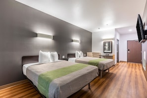 무료 WiFi, 침대 시트