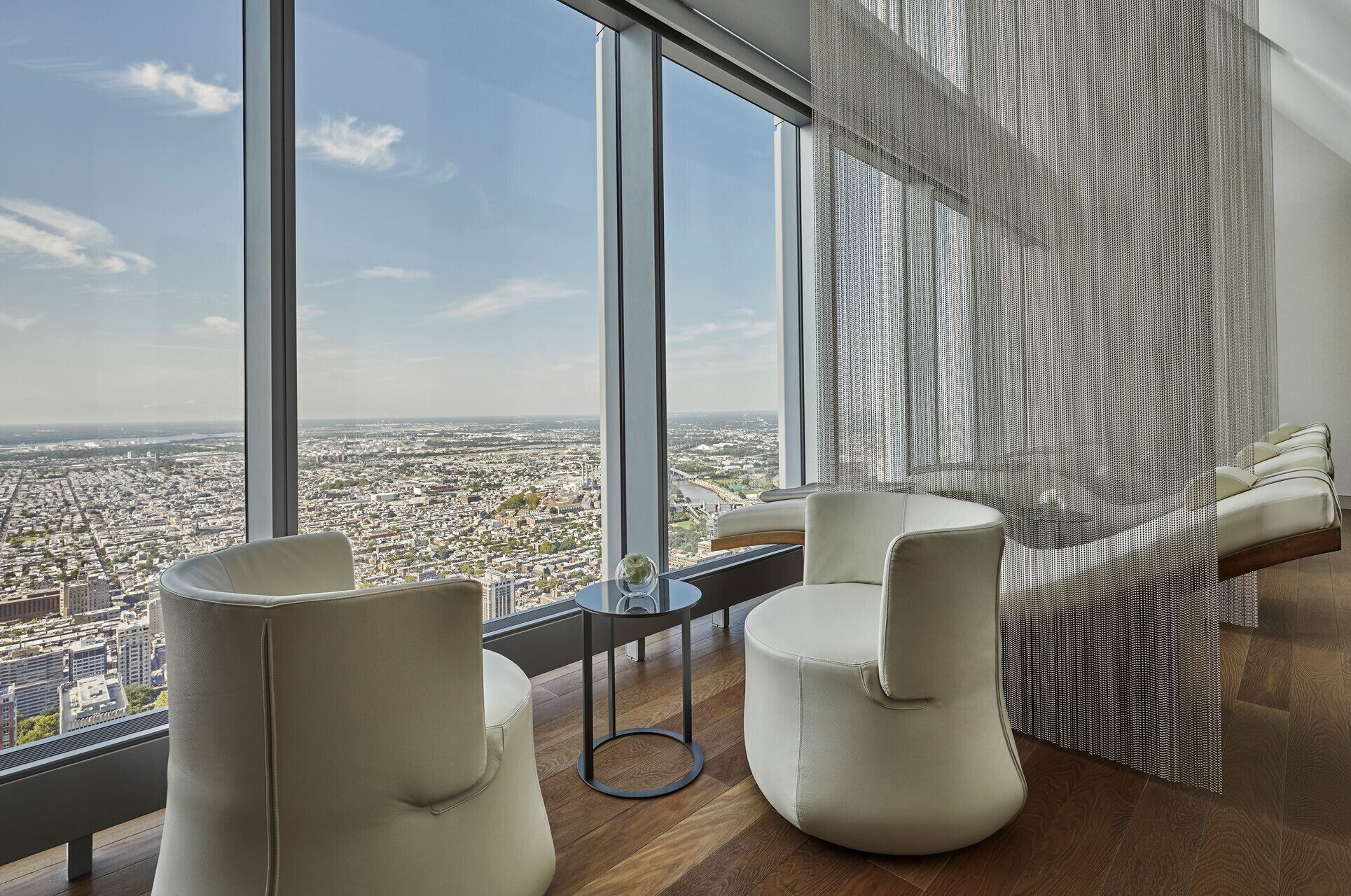 deep-tissue massages, manicures and pedicures