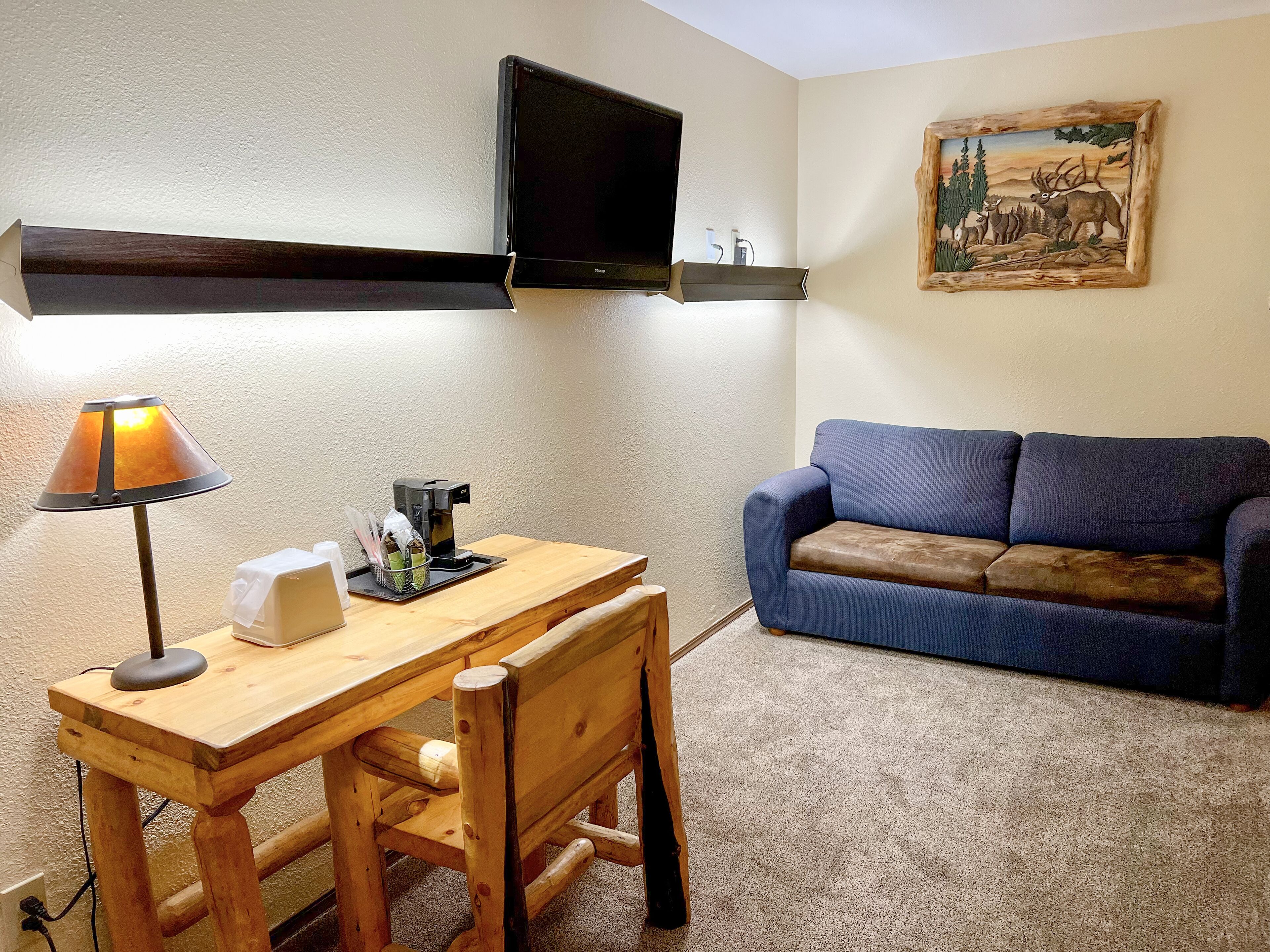 deluxe room, 1 king bed with sofa bed, non smoking | 1 bedroom, down duvets, individually decorated, individually furnished