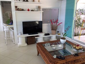 Sala de estar en el lobby