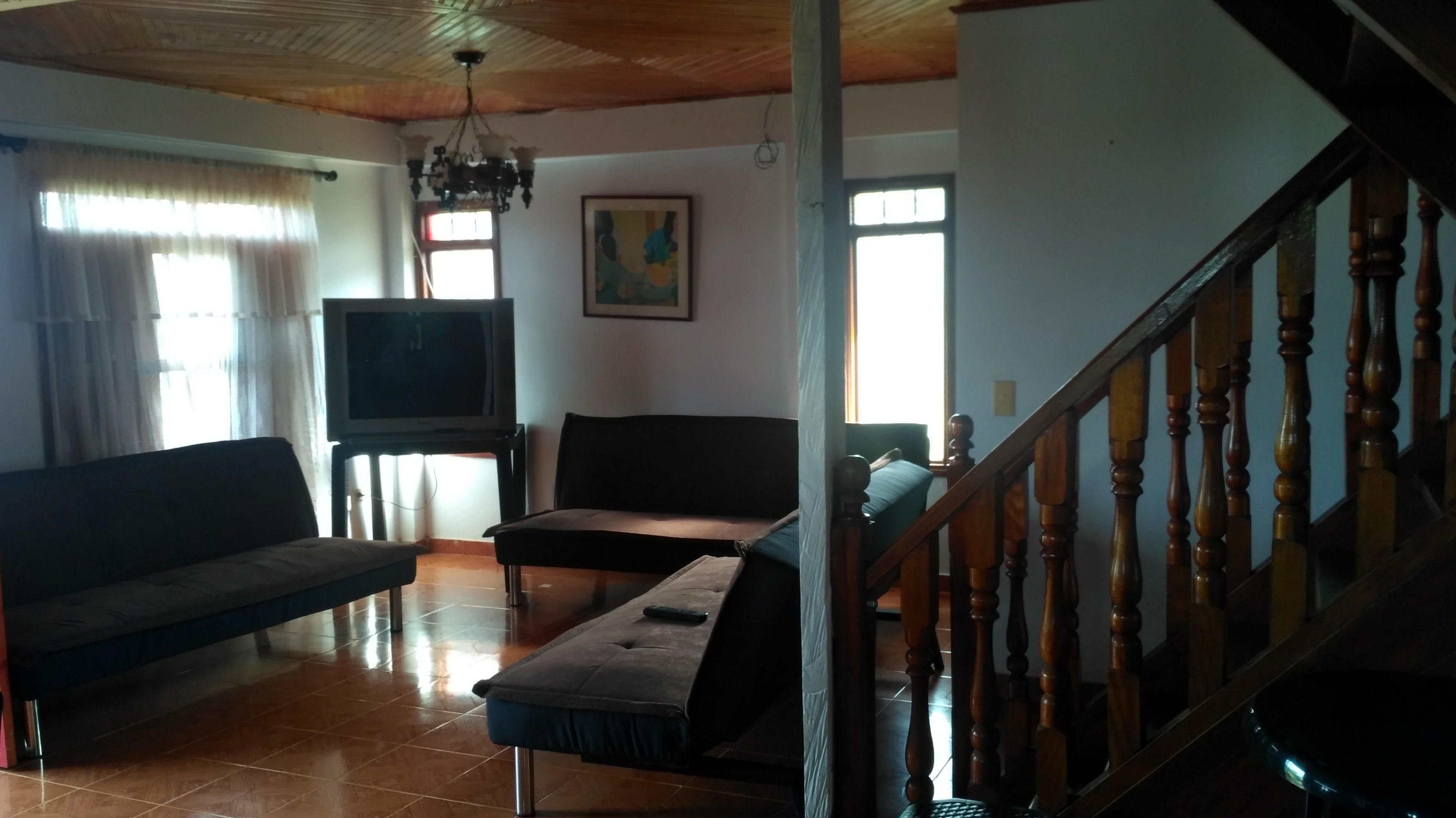 Ferienhaus, Nichtraucher | Wohnbereich | Flachbildfernseher