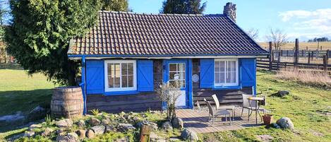 Traditionell stuga - 2 sovrum | Individuell inredning, ljudisolering, gratis wi-fi och sÀngklÀder