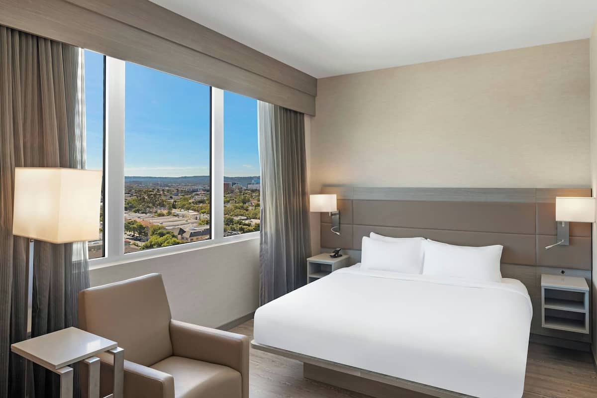 room, 1 king bed, non smoking, city view | premium bedding, in-room safe, desk, laptop workspace