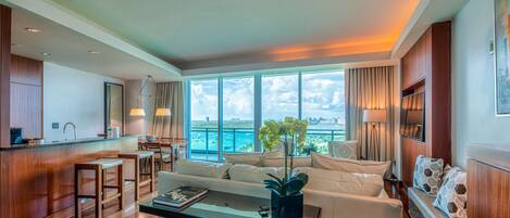 Smart-tv, stereoanlæg