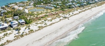Little Gasparilla Island - Gulf view, golf cart, ferry, pool, boat dock, parking