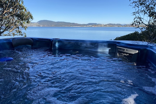 Spa overlooking the Lake