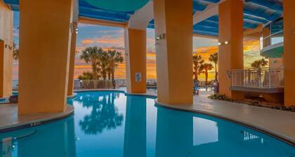 Oceanfront Luxury 6th Floor Splash Resort: 2BR/2BA King Unit, Free Beach Service