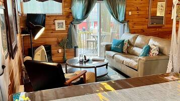 平板电视、壁炉