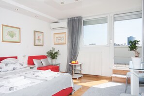 1 bedroom, iron/ironing board, free WiFi, bed sheets
