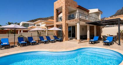 Stunning contemporary villa featuring a private heated pool, expansive terraceâïž