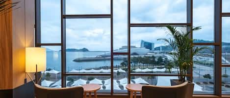 27-inch TV with digital channels, pay movies