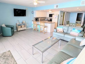 TV - Direct Oceanfront Condo, Amazing Views of Ocean and Bay (Ocean City)