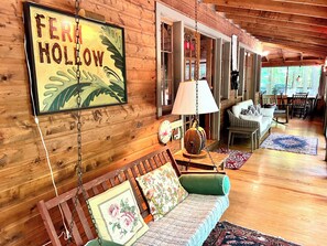 Cheminée, chaîne hi-fi