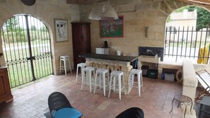 Interior - The Chapel of the Domaine de Choisy near Saint Emilion (Abzac)