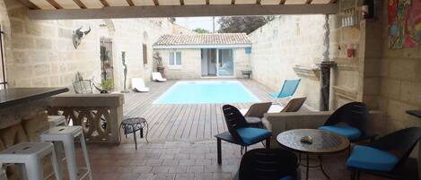 Außenpool, beheizter Pool