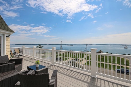 Terrace/patio. Portland’s Best Ocean Views from a 40-Foot Private Deck