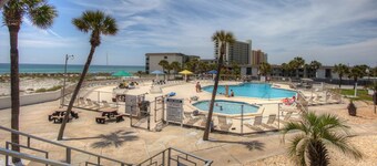 VO Resort: w/golf cart, beach/bay access, boat dock, fish pier, mini golf & more