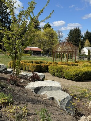 Enceinte de l’hébergement