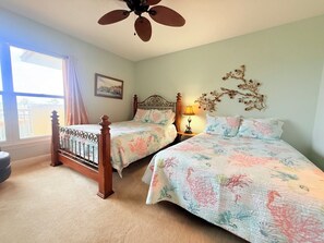 3 bedrooms, iron/ironing board, WiFi (free), bed sheets