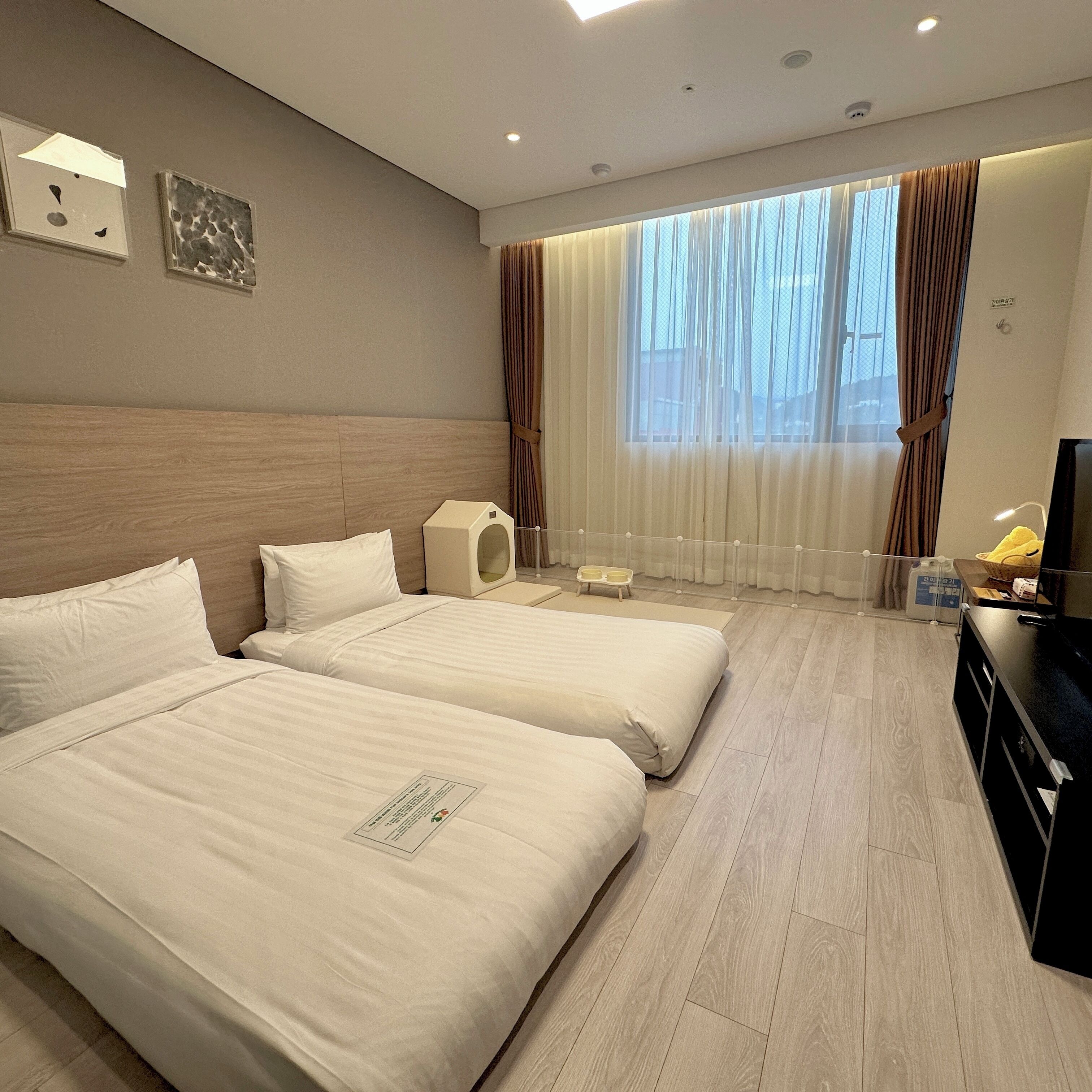 Habitación tradicional (Ondol) | Sistema de insonorización, wifi gratis, ropa de cama