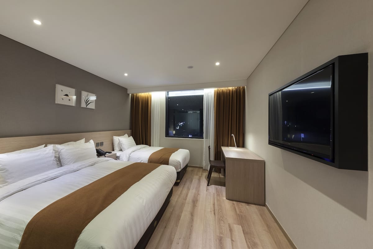 1 chambre, chambres insonorisées, Wi-Fi gratuit, draps fournis