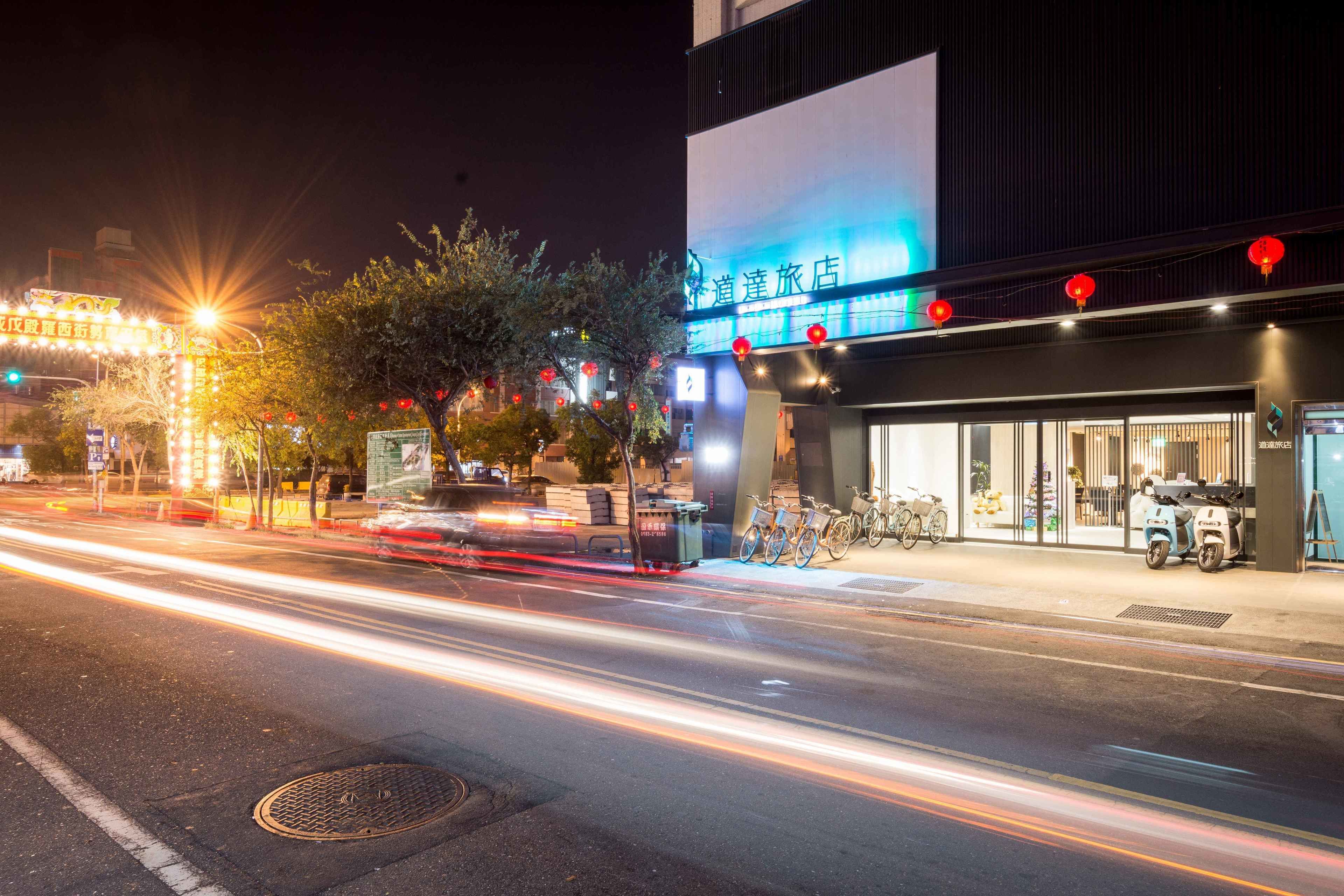 front of property – evening/night