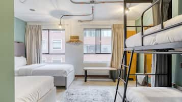 Free WiFi, bed sheets