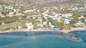 Aerial view - Elegant Maisonette Garden near Beach (Aegina)