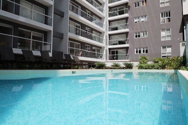 Ground Level - Outdoor pool / Building Amenities.