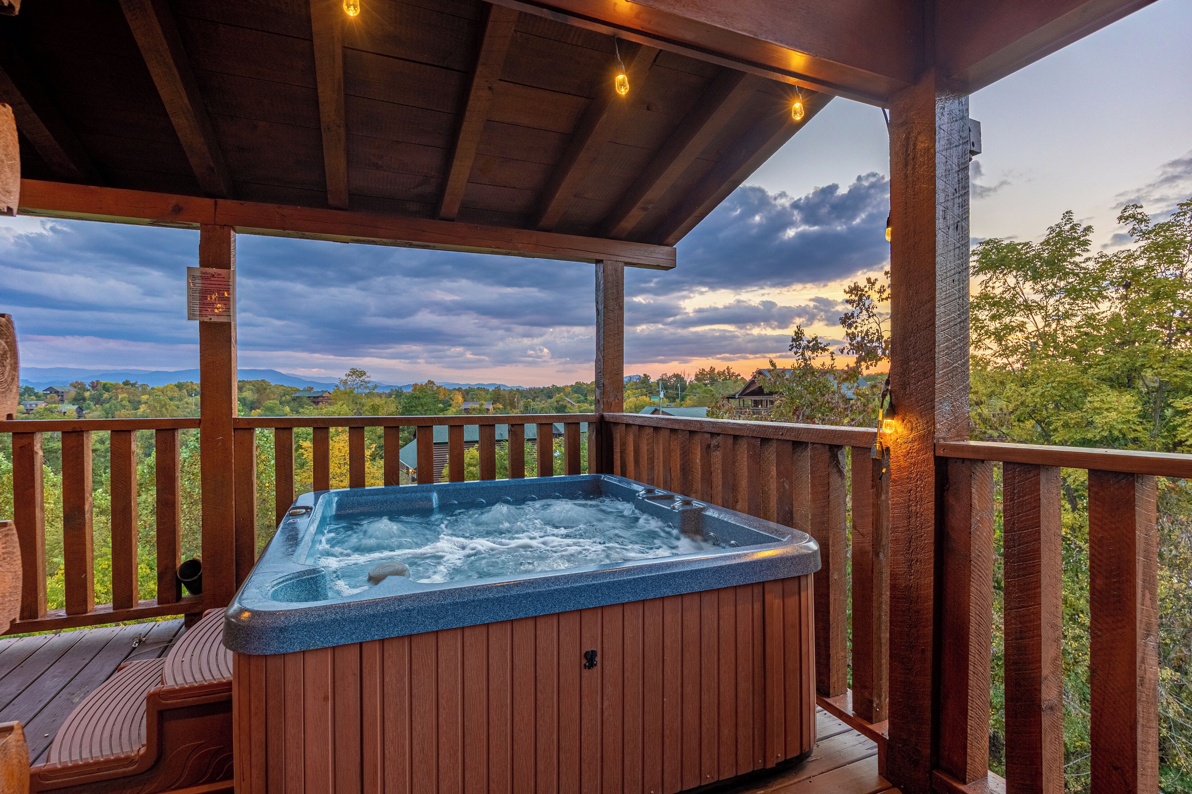 مغطس سبا خارجي