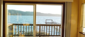 Mit Blick auf Clear vom Wohnzimmer