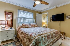 2 bedrooms, iron/ironing board, travel crib, WiFi