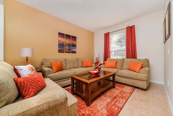 TV, video games, DVD player, table football