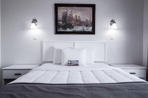 1 bedroom, iron/ironing board, Internet, bed sheets