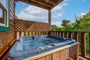 Bain à remous extérieur