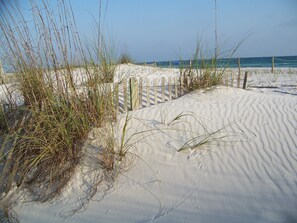 Playa en los alrededores, camastros, sombrillas y toallas de playa 