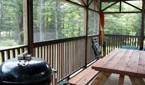 Plainfield House in a 10,000 acre state forest and private pond
