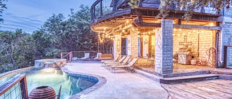 Außenpool, beheizter Pool