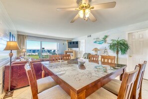 Dining - C104 | Beachfront with Beach Service, Pool, & WiFi (Miramar Beach)