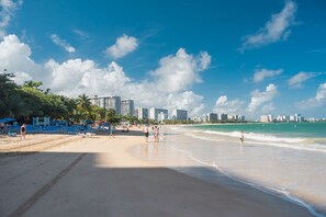 On the beach