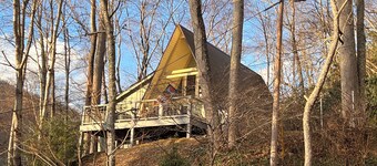 A-Frame of Mind in the Smoky's, a mountain retreat.