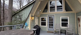 A-Frame of Mind in the Smoky's, a mountain retreat.